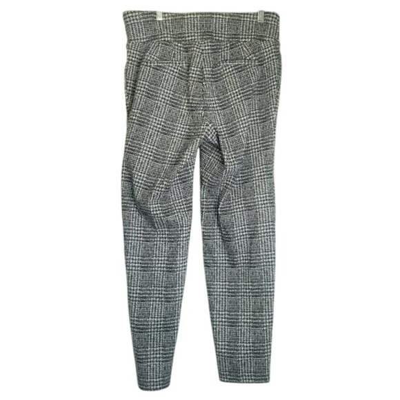 Soho Apparel Womens Black White Houndstooth Stretch Pants‎ Size L Career Work - Picture 2 of 8